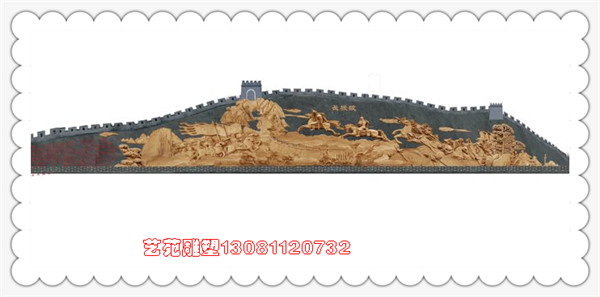 西藏三國題材大型山體浮雕設計施工